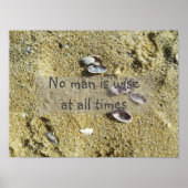 Poster Personne n'est une source d'inspiration sage prove (Devant)