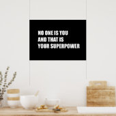 Poster Personne n'est vous et c'est votre superpuissance (Cuisine)