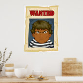 Poster Personne Recherchée (Cuisine)