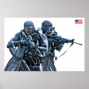 POSTER PERSONNEL AMÉRICAIN DE COMBAT