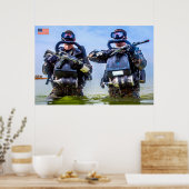 POSTER PERSONNEL AMÉRICAIN DE COMBAT (Cuisine)