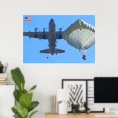 POSTER PERSONNEL AMÉRICAIN DE COMBAT (Bureau à domicile)