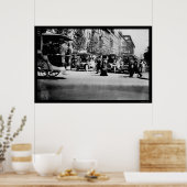 Poster Personnes et trafic à Berlin, Allemagne 1913 (Cuisine)