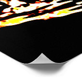 Poster Perspective céleste : Retro Moon Afficher l'affich (Coin)