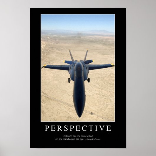 Poster Perspective : Citation inspirante 1 (Devant)