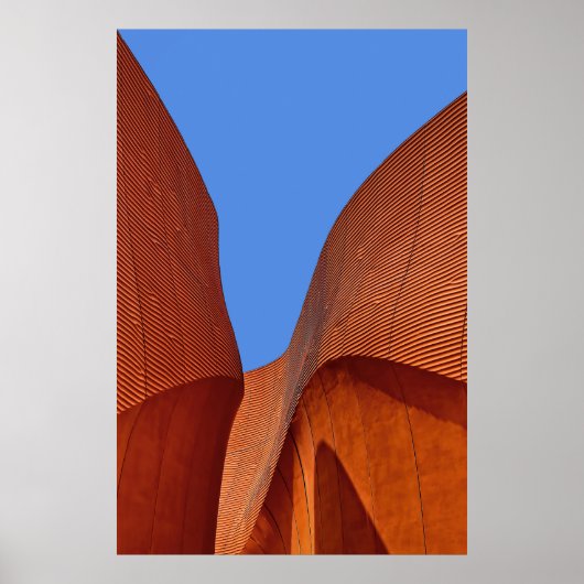 Poster Perspective des bâtiments (Devant)