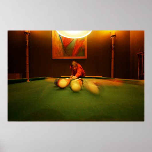 Poster Perspective du Lecteur Billard (Devant)