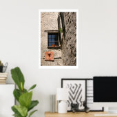 Poster Perspective Fenêtre (Bureau à domicile)