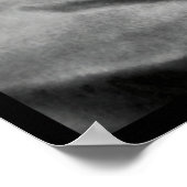 Poster Perspective guitare acoustique Chaînes Bordure noi (Coin)