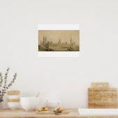 Poster Perspective Vue des nouvelles Chambres du Parlemen (Cuisine)
