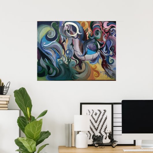 Poster Perspectives changeantes (Bureau à domicile)