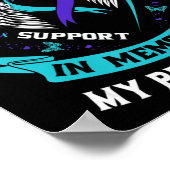 Poster Perte en mémoire de mon meilleur ami Sensibilisati (Coin)