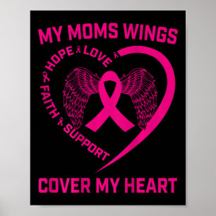 Poster Perte Rose De Loved Une Mère Maman Cancer Du Sein