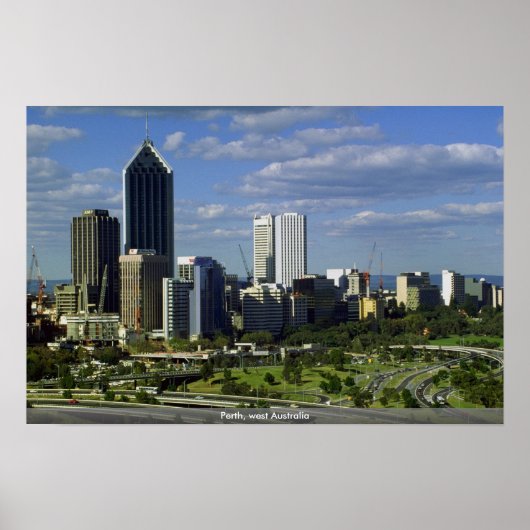 Poster Perth, Australie occidentale (Devant)