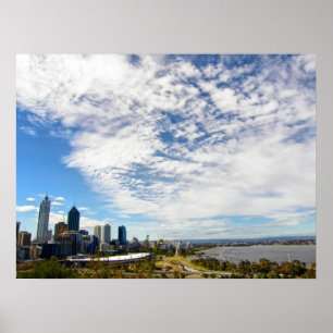 Poster Perth Dimanche en août Imprimer