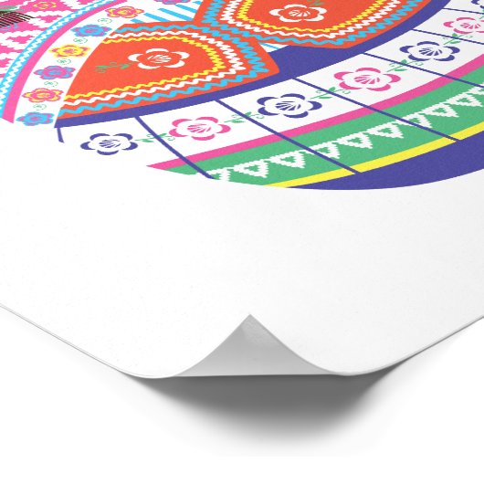 Poster péruvien Matryoshka (Coin)