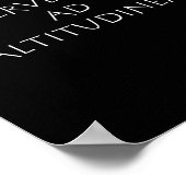 Poster Perveniet ad altitudinem (Coin)