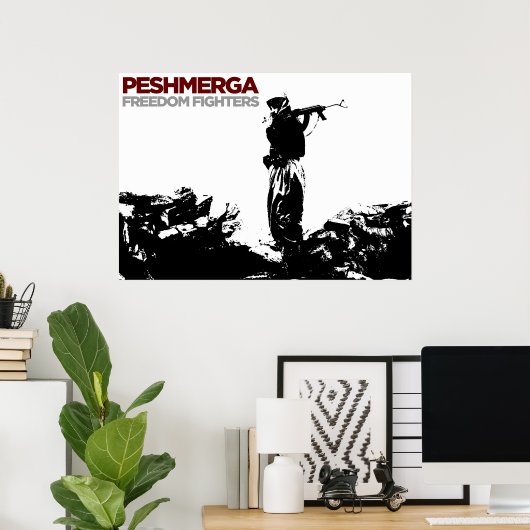Poster Peshmerga 1 (Bureau à domicile)