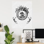 Poster Peste (Bureau à domicile)