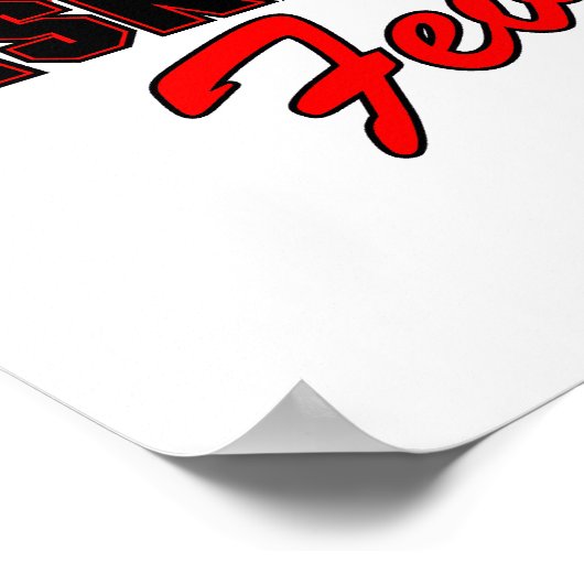 Poster peste de basket conception rouge et noire (Coin)