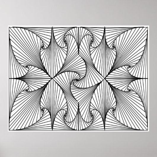 Poster Pétale lunaire (Devant)