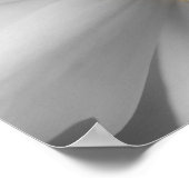 Poster Pétales de fleur marguerite Couleur partielle (Coin)