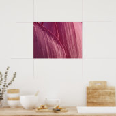 Poster Pétales de fleurs de Lotus Pink Floral (Cuisine)