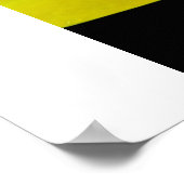 Poster Pétales Jaunes (Coin)