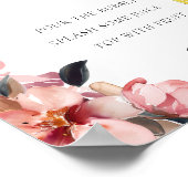 Poster Pétales & Procuco Fête des mariées des signes de b (Coin)