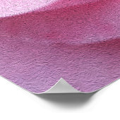 Poster Pétales roses (Coin)