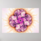 Poster Petallic - Art Fractal (Devant)