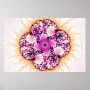 Poster Petallic - Art Fractal