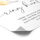 Poster Petals & Prosecco - Chasse à bague jeu de douche d (Coin)