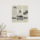 Poster Petaluma Incubator Factory, Californie (Cuisine)