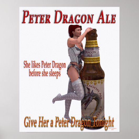 Poster Peter Dragon Ale avant de dormir (Devant)
