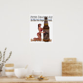 Poster Peter Dragon Ale Beach (Cuisine)