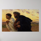 Poster Peter et John Running (Devant)