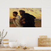 Poster Peter et John Running (Cuisine)