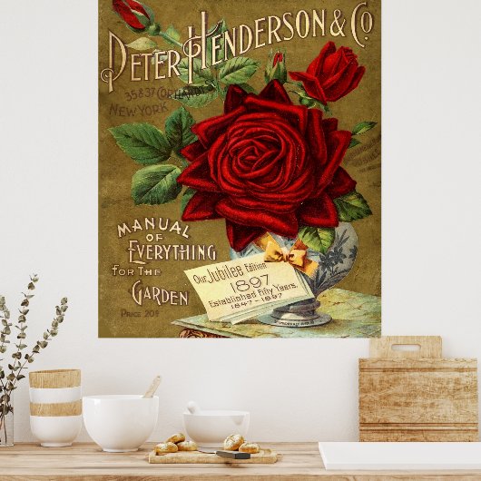 Poster Peter Henderson & Co. (Cuisine)
