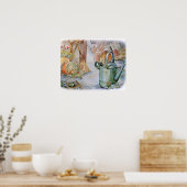 Poster Peter Jumping dans une canette d'eau (Cuisine)