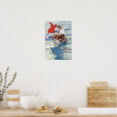 Poster Peter Pan et Tinker Bell par Alice B. Woodward (Cuisine)