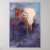 Poster Peter Pan et Wendy par Alice B. Woodward (Devant)