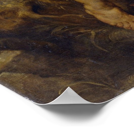 Poster Peter Paul Rubens - Adam et Eve (Coin)