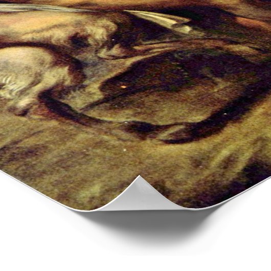 Poster Peter Paul Rubens - Bacchanal (Coin)