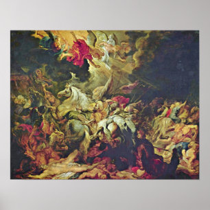 Poster Peter Paul Rubens - défaite de Sennacherib