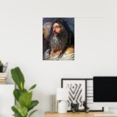 Poster Peter Paul Rubens Étude de deux têtes (Bureau à domicile)