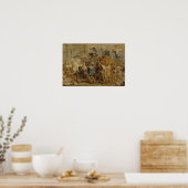 Poster Peter Paul Rubens - Le triomphe de Henri IV (Cuisine)