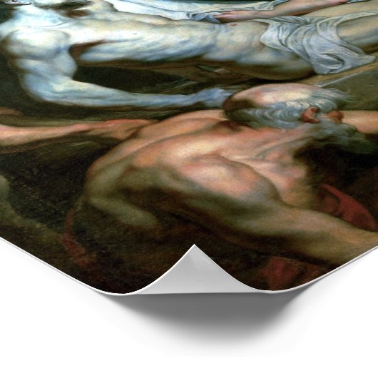 Poster Peter Paul Rubens Les miracles de saint François (Coin)