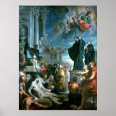 Poster Peter Paul Rubens Les miracles de saint François (Devant)