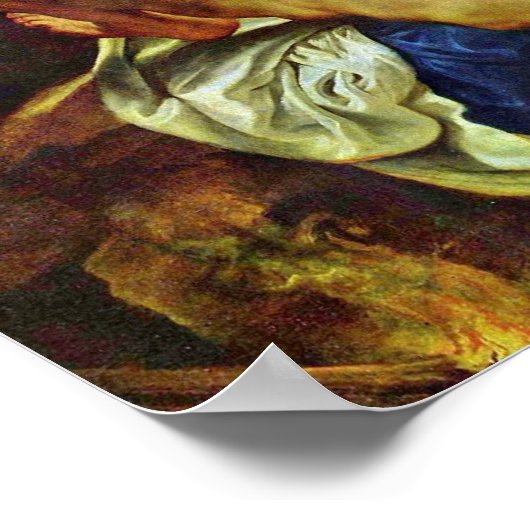 Poster Peter Paul Rubens - Prométhée enchaînée (Coin)